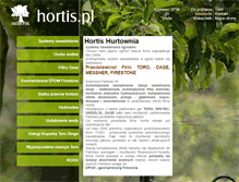 Tablet Screenshot of hortis.pl